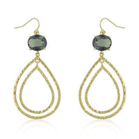Thumbnail for Lunar Shadow Gold Dangle Earrings Earrings JGI   