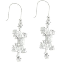 Thumbnail for Silver Snowflake Dangle Earrings Earrings JGI   