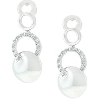 Thumbnail for Silver Stronghold Circle Earrings Earrings JGI   