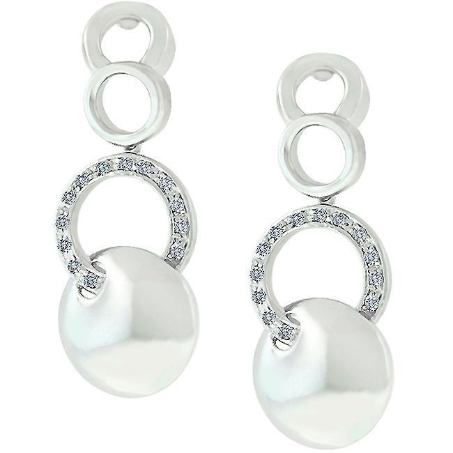 Silver Stronghold Circle Earrings Earrings JGI   