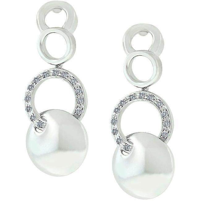 Silver Stronghold Circle Earrings Earrings JGI   