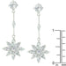 Star Cubic Zirconia Drop Earrings Earrings JGI   