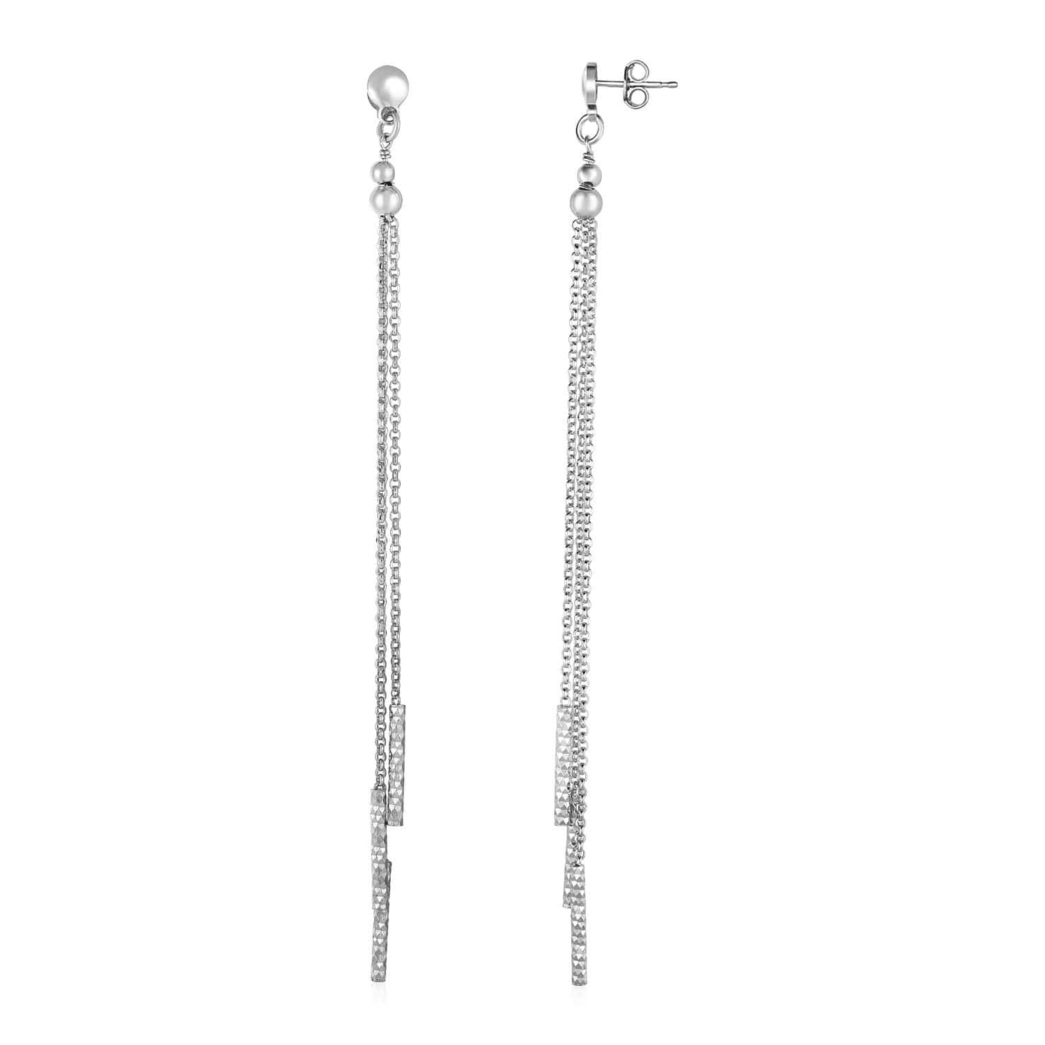 Sterling Silver Sapphire Earrings | Lolovivi – Lolovivi