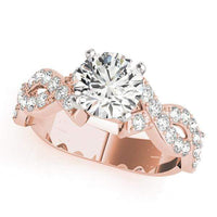Thumbnail for Engagement Rings 14kt / Pink Engagement Rings MultiRow angelucci-jewelry