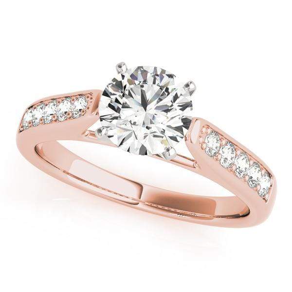 Single Prong Engagement Ring - Safian & Rudolph Jewelers