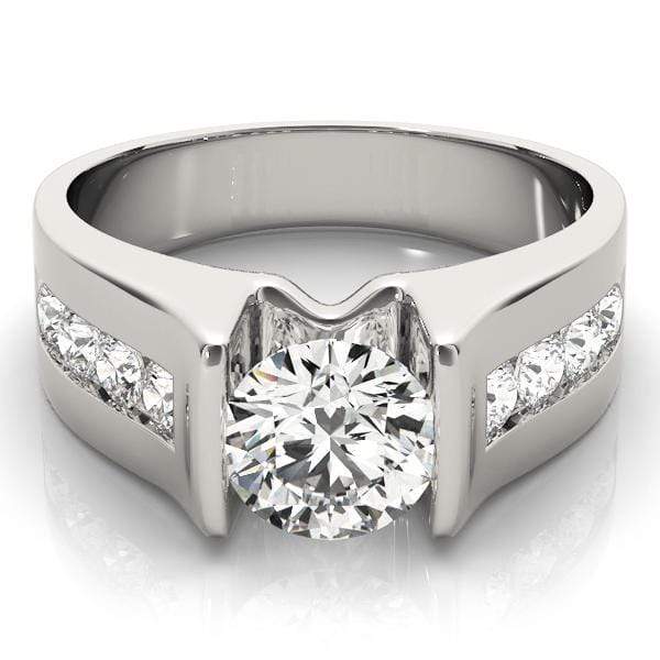 TENSION SET SOLITAIRE ENGAGEMENT RING