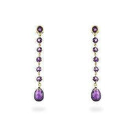 Thumbnail for Amethyst Briolette Earrings Fine Jewelry JGI   