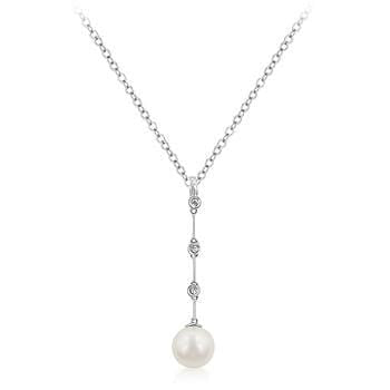 Pearl and Diamond Necklace in Set Fine Jewelry JGI   