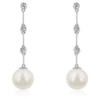 Thumbnail for Pearl Diamond Drops in Set Fine Jewelry JGI   