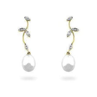 Thumbnail for Pearl & Diamond Earrings Fine Jewelry JGI   