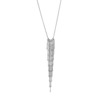 Thumbnail for Necklace with Multi Chain Pendant in Sterling Silver Necklaces Angelucci Jewelry   