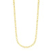 14k Yellow Gold Cable Chain Style Polished Necklace Necklaces Angelucci Jewelry   