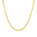 Mens Polished Link Necklace in 14k Yellow Gold Necklaces Angelucci Jewelry   