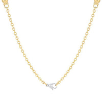 Thumbnail for Bella Tri-Tone Stainless Steel Layered Ball Statement Necklace Necklaces JGI   
