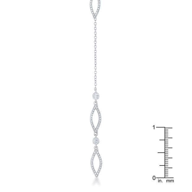 Carmela Diamond Classic Drop Lariat Necklace Necklaces JGI   