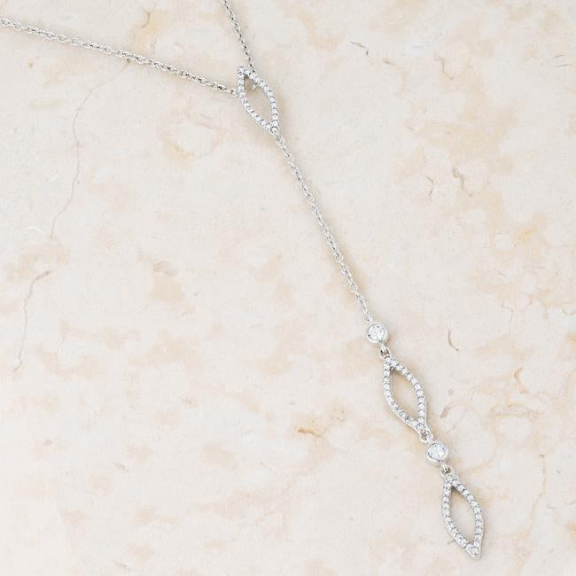 Carmela Diamond Classic Drop Lariat Necklace Necklaces JGI   