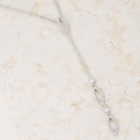 Thumbnail for Carmela Diamond Classic Drop Lariat Necklace Necklaces JGI   