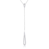 Thumbnail for Chrisette Diamond Classic Drop Lariat Necklace Necklaces JGI   