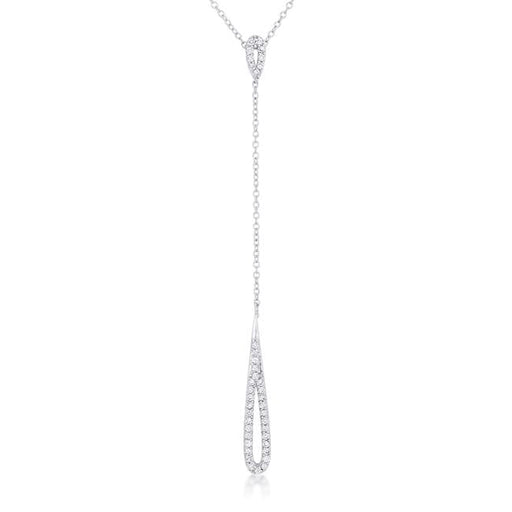 Chrisette Diamond Classic Drop Lariat Necklace Necklaces JGI   