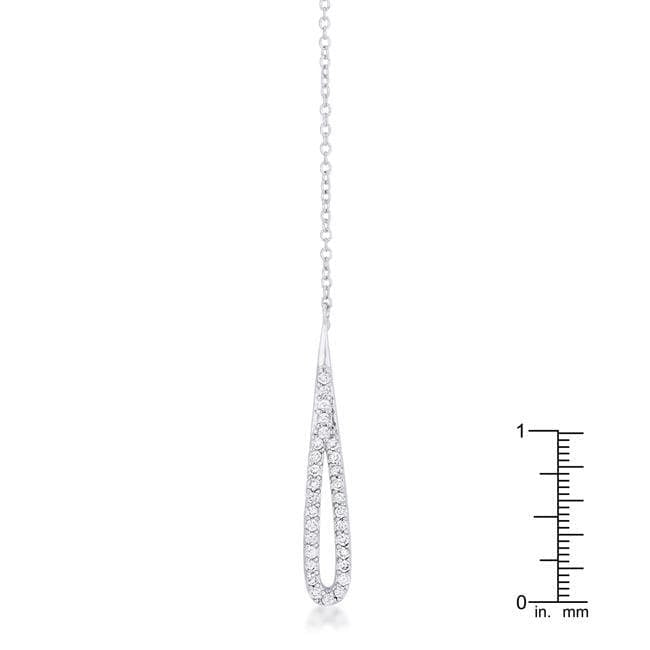 Chrisette Diamond Classic Drop Lariat Necklace Necklaces JGI   
