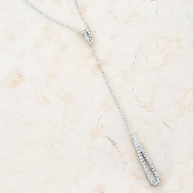 Chrisette Diamond Classic Drop Lariat Necklace Necklaces JGI   