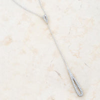 Thumbnail for Chrisette Diamond Classic Drop Lariat Necklace Necklaces JGI   