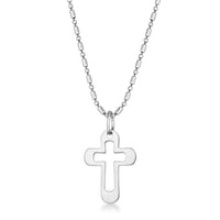 Thumbnail for Stainless Steel Cut Out Cross Necklace Necklaces JGI   