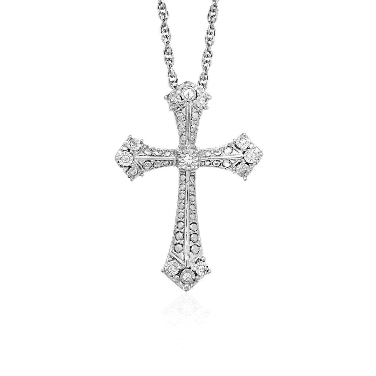 Trio Cross Necklace