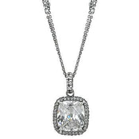Thumbnail for Antique Silver Cubic Zirconia Pendant Pendants JGI   