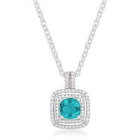 Thumbnail for Aqua Halo Stud Pendant Pendants JGI   