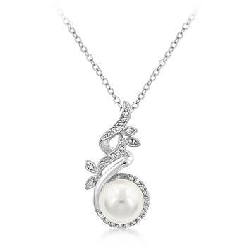 Art Deco Pearl Pendant Pendants JGI   