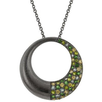 Thumbnail for Black Rhodium Hooplet Pendant Pendants JGI   
