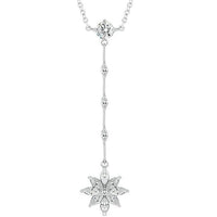Thumbnail for Chandelier Marquise Flower Pendants JGI   