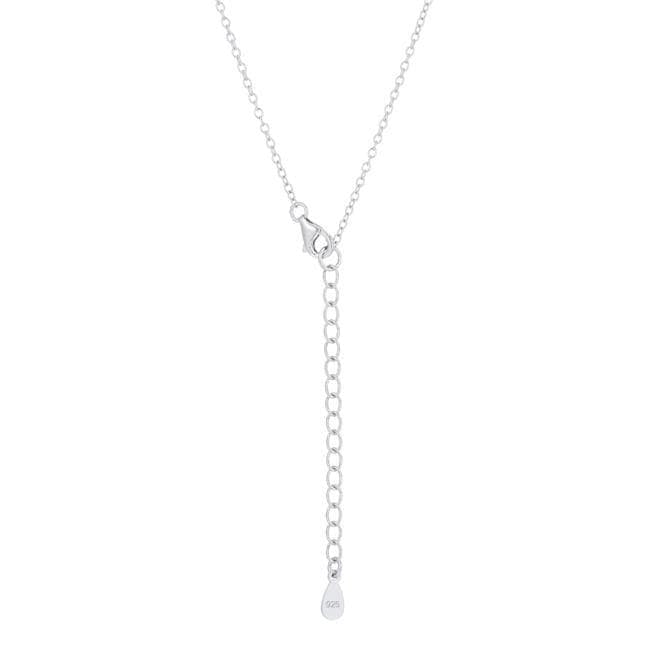 Classic Mystic Cubic Zirconia Sterling Silver Drop Necklace Pendants JGI   