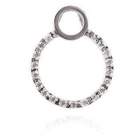 Thumbnail for Cubic Zirconia Circle Pendant Pendants JGI   