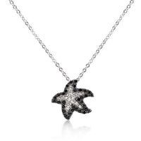 Thumbnail for Cubic Zirconia Starfish Pendant Pendants JGI   