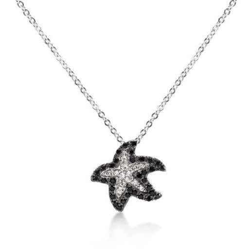 Cubic Zirconia Starfish Pendant Pendants JGI   