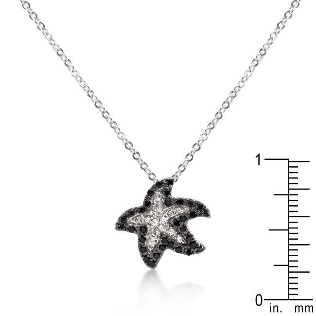 Cubic Zirconia Starfish Pendant Pendants JGI   