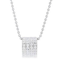 Thumbnail for Dreya 1.1ct CZ Rhodium Stainless Steel Necklace Pendants JGI   