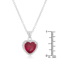 Thumbnail for Garnet Red Heart Pendant Pendants JGI   