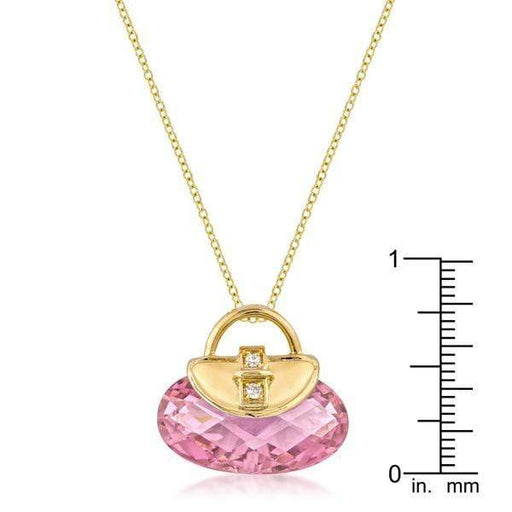 Golden Handbag Pendant Pendants JGI   