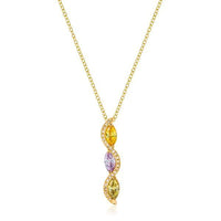 Thumbnail for Golden Marquise Teardrop Pendant Pendants JGI   