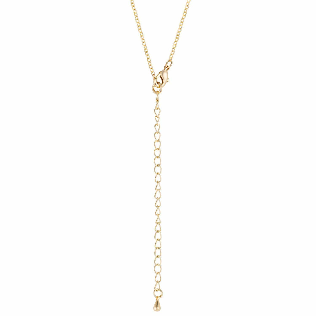 Goldtone Holiday Wreath Champagne Crystal Pendant Pendants JGI   