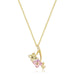 Goldtone Multi-Butterfly Pendant Pendants JGI   