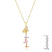 Goldtone Multi-Butterfly Pendant Pendants JGI   