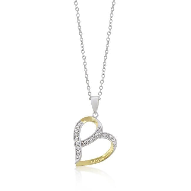 Mom Two-tone Finish Fashion Pendant Pendants JGI   
