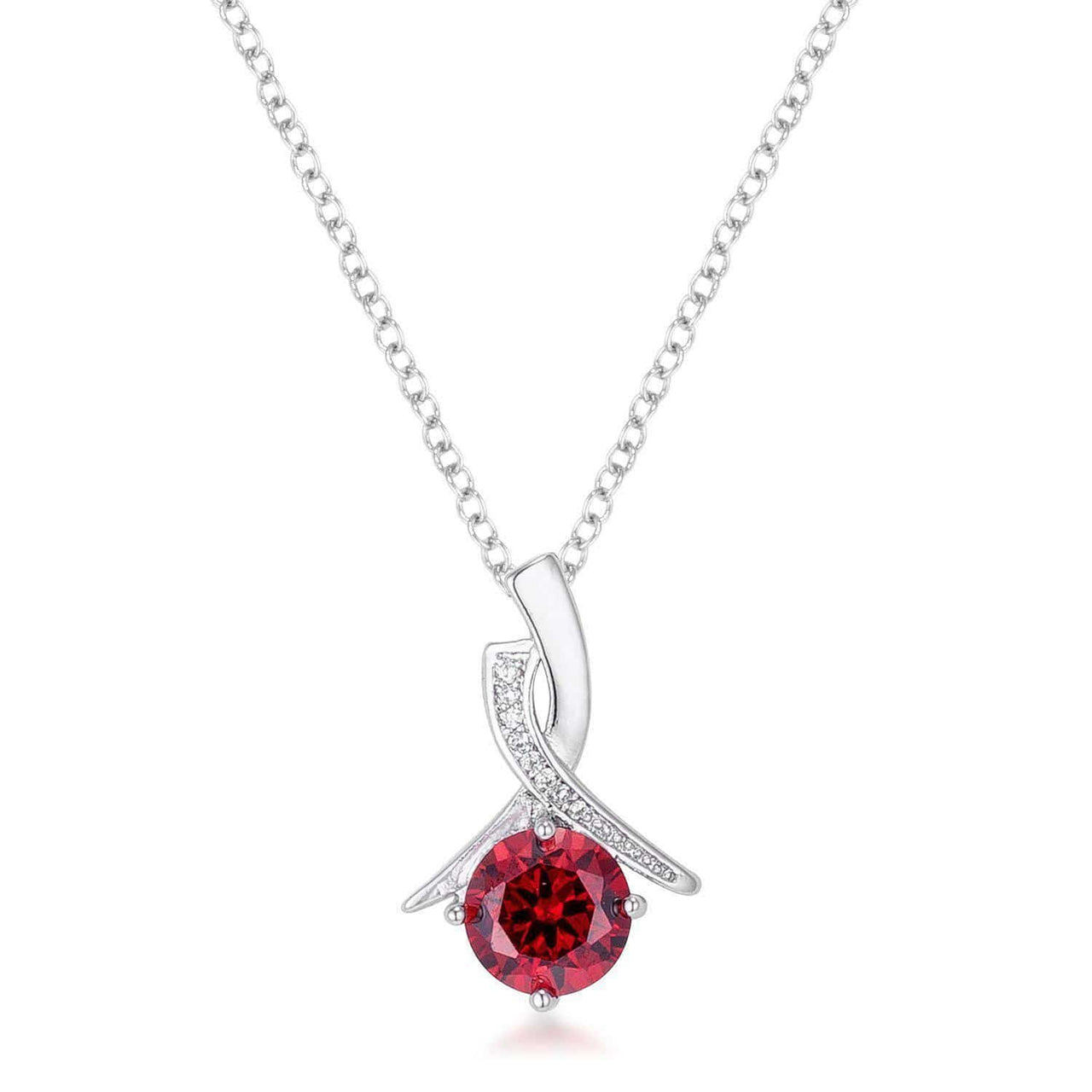 8mm Ruby Fashion Pendant Pendants JGI   