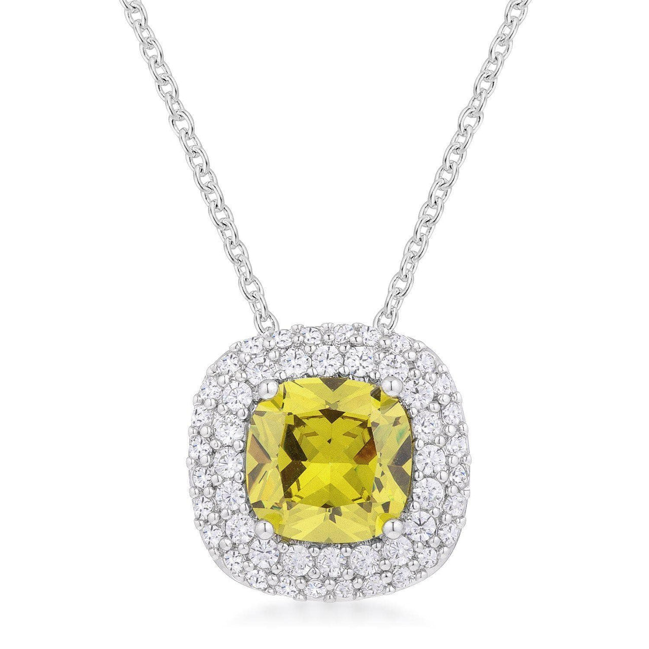 Pave Halo Pendant Pendants JGI   