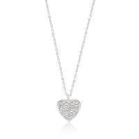 Thumbnail for Pave Heart Pendant Pendants JGI   