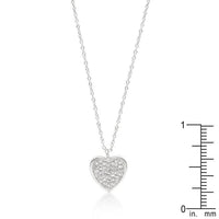 Thumbnail for Pave Heart Pendant Pendants JGI   